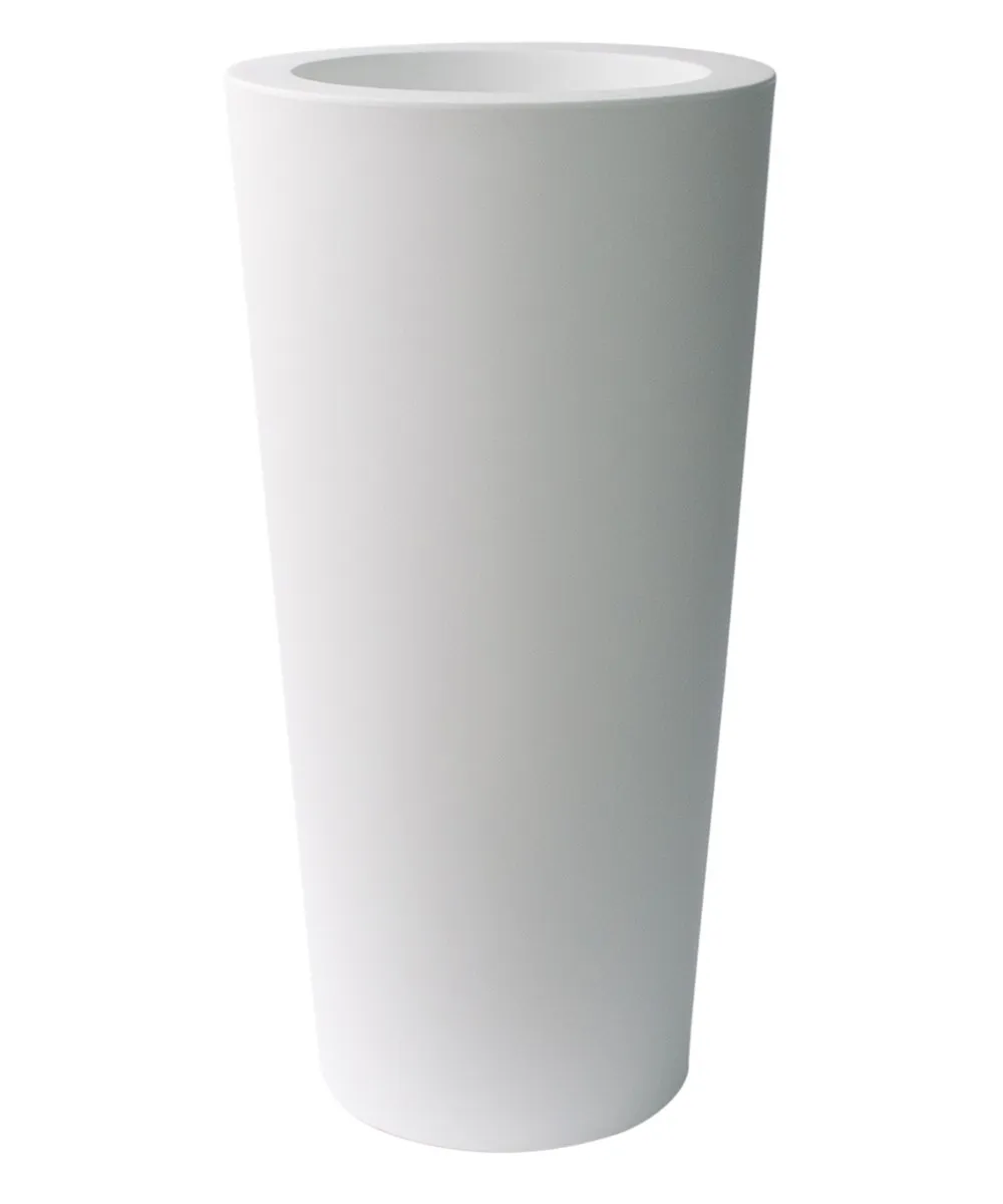 Ivyline Lissabon Pflanzgefäß 13,5 Cm – Hellgrau, Keramik, Wasserdicht, Zeitloses Design